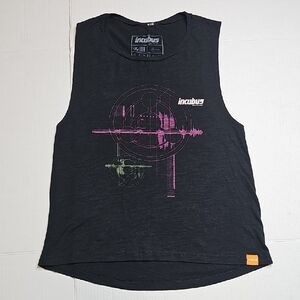 Women's Incubus Concert Muscle Tank Top - Black, Size L
